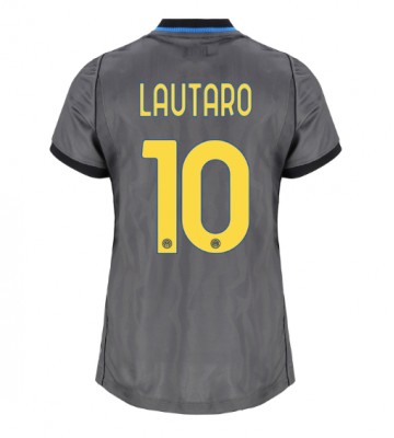 Inter Milan Lautaro Martinez #10 Tredjetrøje Dame 2026-27 Kortærmet Inter Milan Lautaro Martinez #10 Tredjetrøje Dame 2026-27 Kortærmet